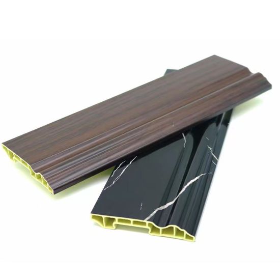 Wall Base Panel Baseboard Skirting Line Pvc Skirting Board PVC Baseboard For Corner Decoration