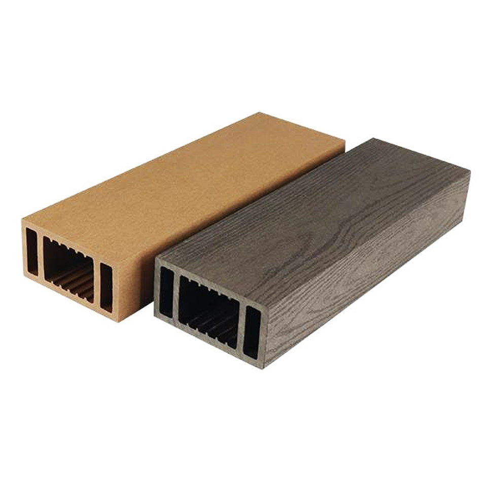 Long Lasting Outdoor WPC Panel Plastic Composite Hollow Wood Ceiling Building Material Timbers Tube 