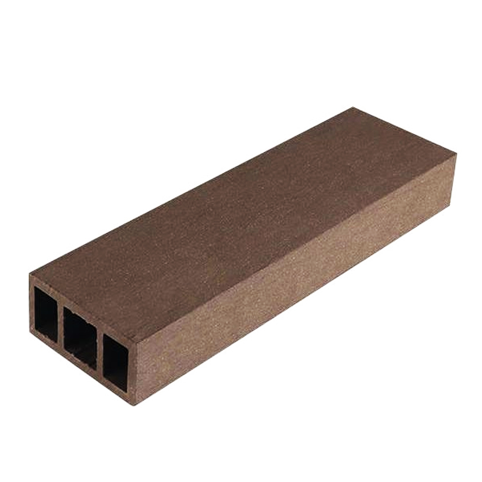 Weather Resistant Waterproof Hot Sale Wood Plastic Composite WPC Timber Square Tube 