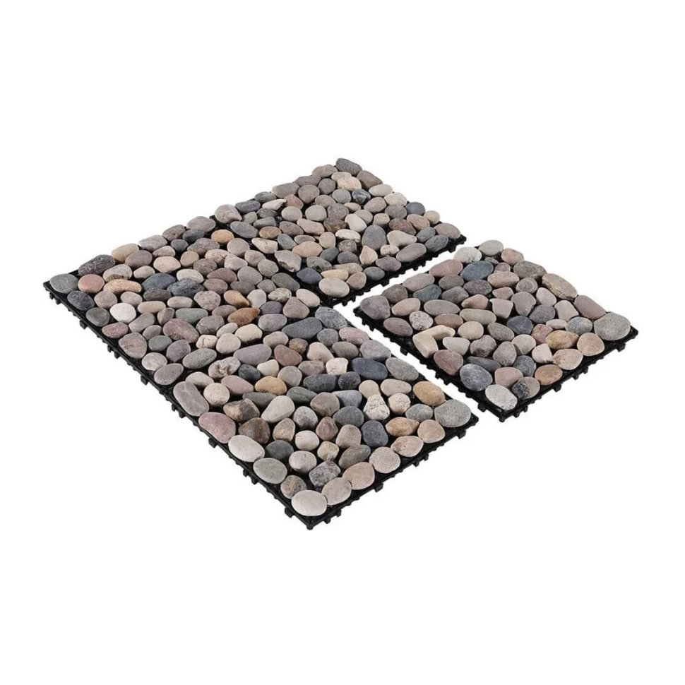 Outdoor Modern Garden Balcony Patio Decoration Flooring Interlocking Paving Stone Decking tiles