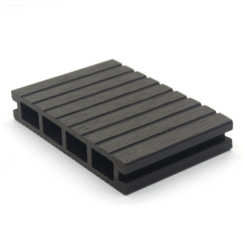 Square Hole Wood Plastic Composite Waterproof No Cracking Outdoor WPC Decking