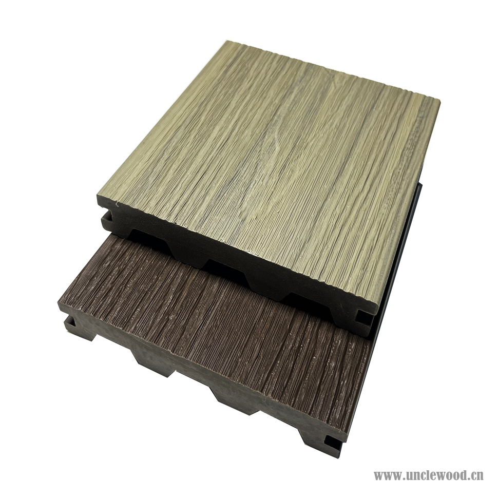 Anti-Termite Solid Co-Extrusion WPC Decking for Outdoor