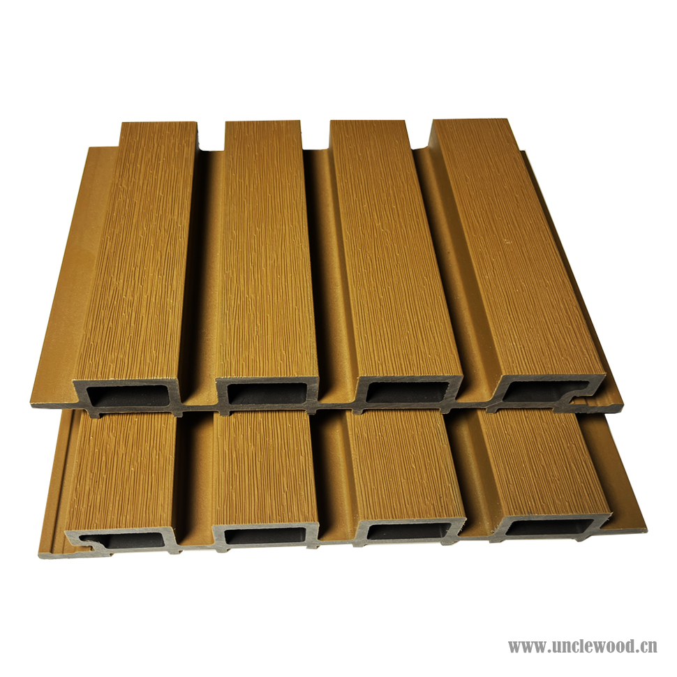 Reasonable Price Wpc Cladding Exterior Interior Decoration Composite Board Outdoor WPC Decking Slat Fluted Wpc Wall Panel