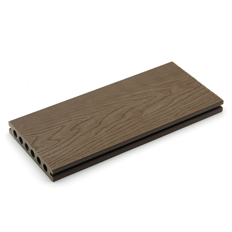 Hot Sell New Tech Waterproof Anti-UV Outdoor 3D Wood Grain Wood Plastic Composite WPC Flooring Decking for Yacht Cruises Swimming Pool