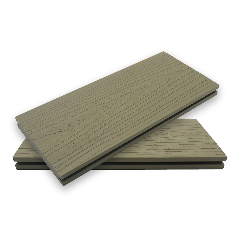 American Popular Outdoor Low Maintenance WPC Solid Wood Plastic Composite Decking