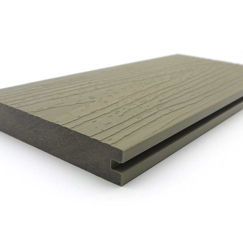 American Popular Outdoor Low Maintenance WPC Solid Wood Plastic Composite Decking