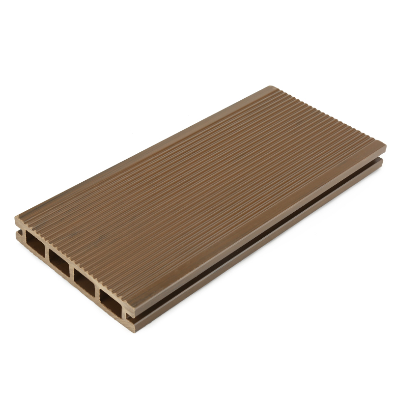 WPC Composite Outdoor Decking Flooring Solid Hard Wood Composite Decking Board Wall Board 3D Wood Grain WPC Decking