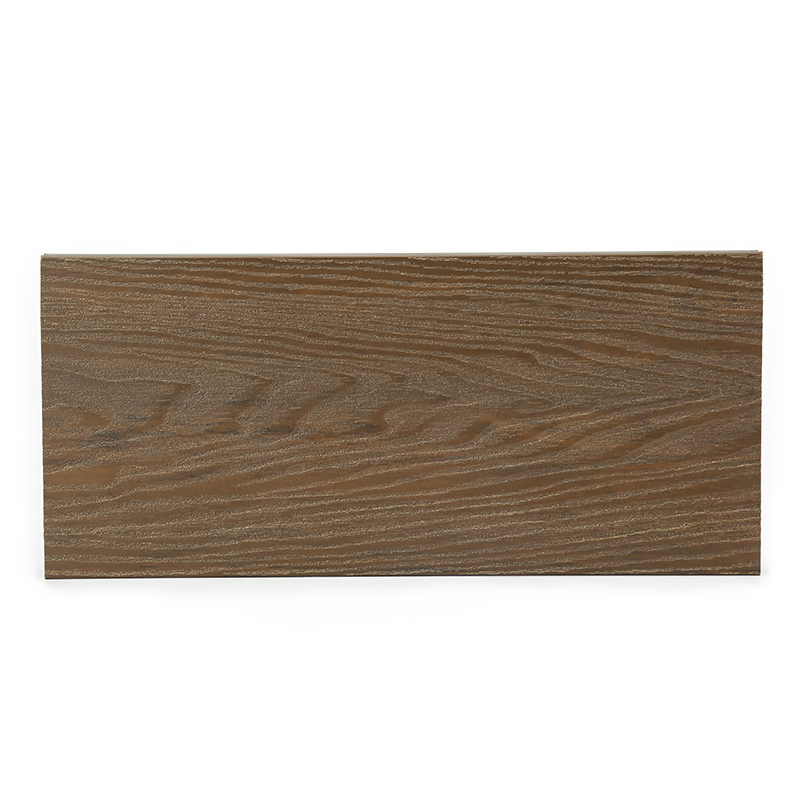 WPC Composite Outdoor Decking Flooring Solid Hard Wood Composite Decking Board Wall Board 3D Wood Grain WPC Decking