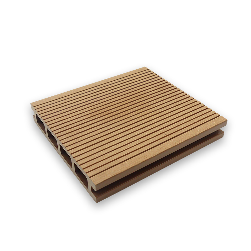 Anti-UV Deformation and Sag Resistant Quick and Easy Installation Garden Wood Plastic Composite WPC Timber Decking for Swimming Pool Park Garden