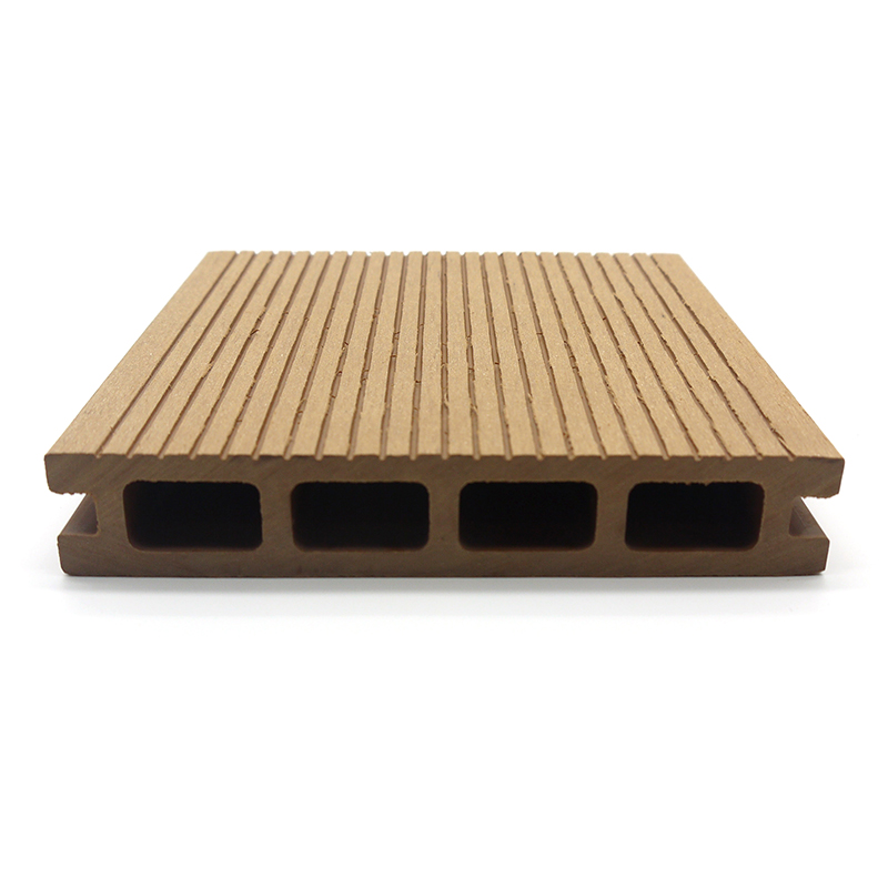 Anti-UV Deformation and Sag Resistant Quick and Easy Installation Garden Wood Plastic Composite WPC Timber Decking for Swimming Pool Park Garden