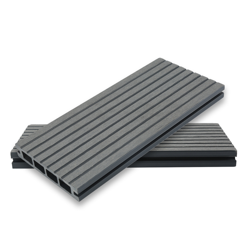 Durable and Non-Slip Outdoor PVC Co-Extrusion WPC Decking Composite Swimming Pool Decking