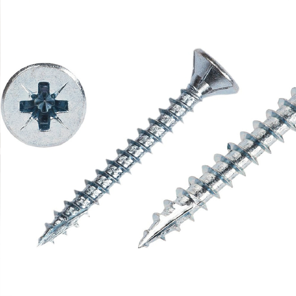 Wholesale 304 WPC Composite Decking Accessories Stainless Steel Stamping Screws with Brushed Technics for Outdoor Application