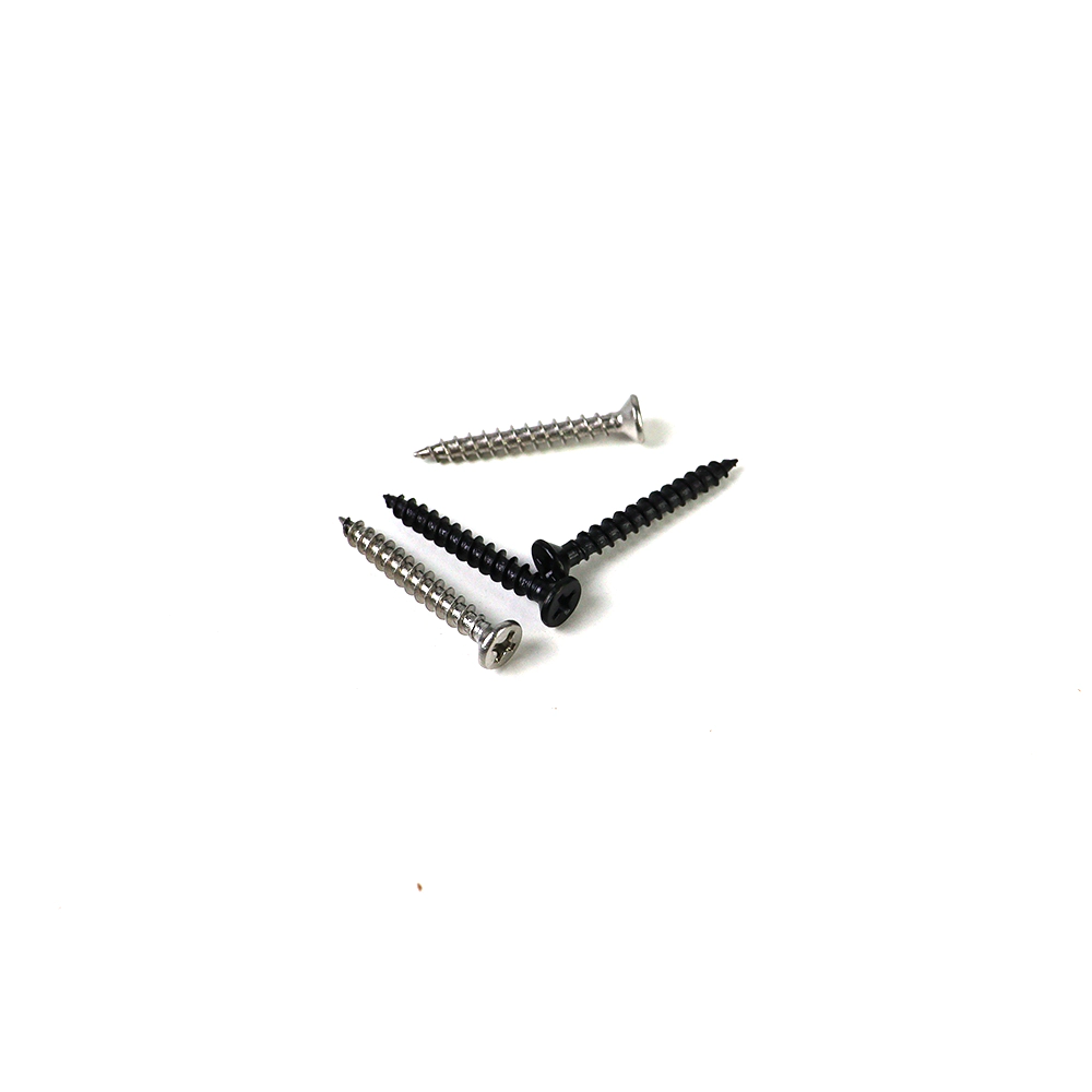 Wholesale 304 WPC Composite Decking Accessories Stainless Steel Stamping Screws with Brushed Technics for Outdoor Application