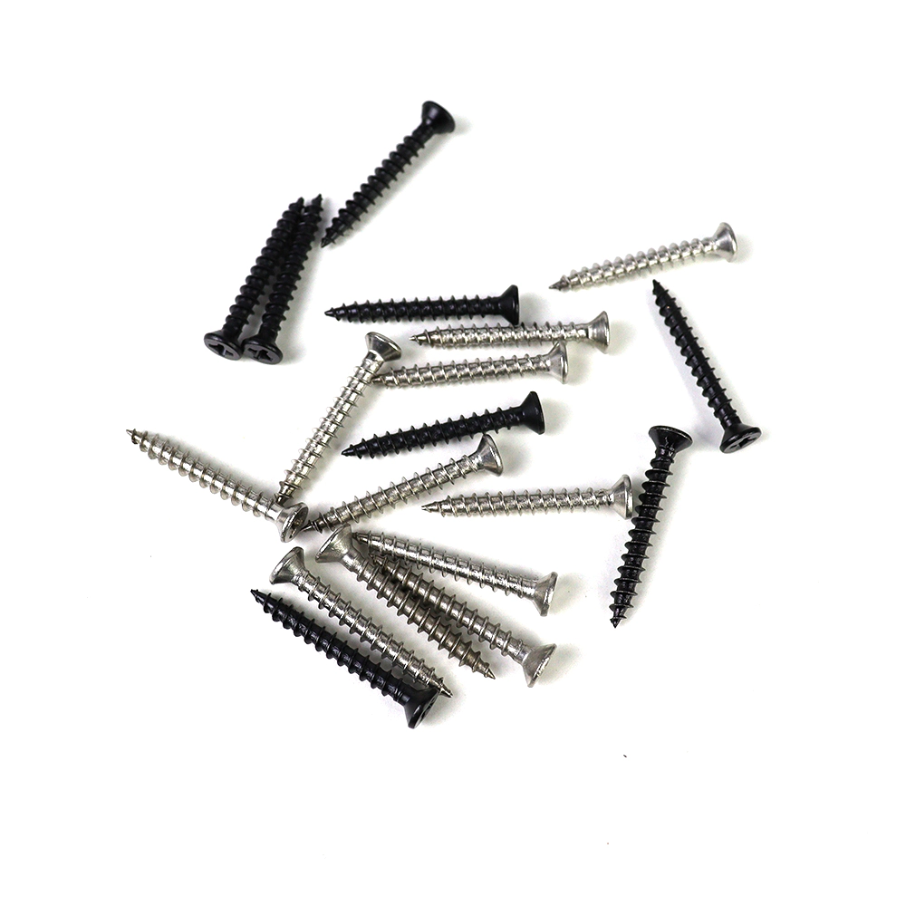 Wholesale 304 WPC Composite Decking Accessories Stainless Steel Stamping Screws with Brushed Technics for Outdoor Application