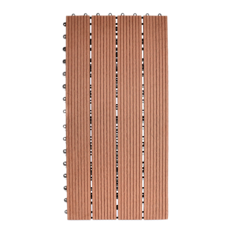 DIY New Design Balcony and Garden Outdoor Use Decorative Fireproof and Waterproof WPC Floor WPC Tiles