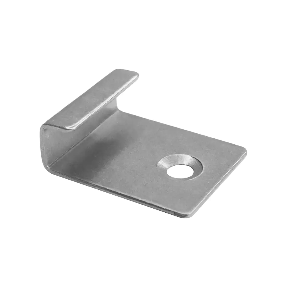 Anti corrosive WPC stainless steel clip suits for deck and wall cladding joist/keel wood plastic composite decking accessories