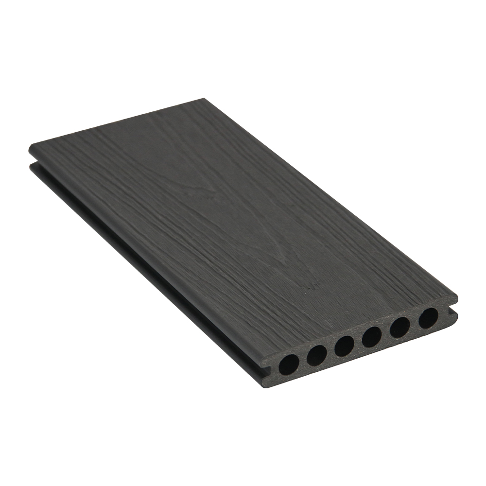 Co extrusion wpc decking boards outdoor waterproof capped composite decking supplier for garden terrace flooring